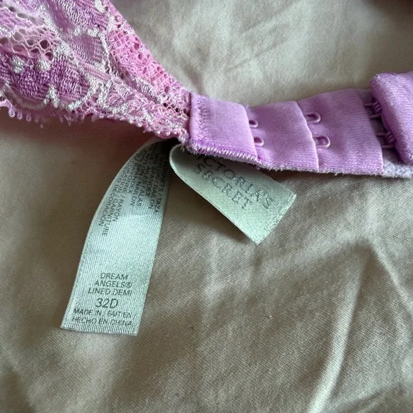 Victoria's Secret Light Purple dream angel Demi Lace Push-Up Bra - Picture 2 of 2